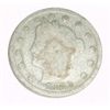 Image 1 : 1902 LIBERTY "V" NICKEL RED BOOK VALUE IS $2.00+ *NICE EARLY GOOD GRADE NICKEL*!!