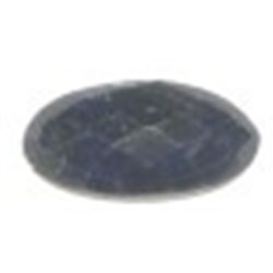 8.50 BLUE SAPPHIRE LARGE *ELONGATED OVAL DIAMOND CABACHON CUT*!!