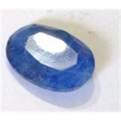 10.20 BLUE SAPPHIRE *HUGE* BEAUTIFUL OVAL CUT & FACETED PRECIOUS GEMSTONE! GEMSTONE CAME OUT OF SAFE