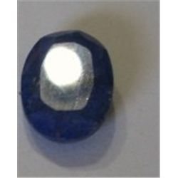 15.10 BLUE SAPPHIRE *HUGE* BEAUTIFUL OVAL CUT & FACETED PRECIOUS GEMSTONE! GEMSTONE CAME OUT OF SAFE