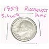 Image 1 : 1957 ROOSEVELT SILVER DIME *NICE EARLY DIME*!! DIME CAME OUT OF SAFE!!