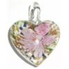 Image 1 : BEAUTIFUL HAND BLOWN GLASS PENDANT!! PENDANT CAME OUT OF SAFE!!