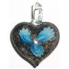 Image 1 : BEAUTIFUL HAND BLOWN GLASS PENDANT!! PENDANT CAME OUT OF SAFE!!