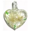 Image 1 : BEAUTIFUL HAND BLOWN GLASS PENDANT!! PENDANT CAME OUT OF SAFE!!
