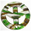 Image 1 : BEAUTIFUL HAND BLOWN GLASS PENDANT!! PENDANT CAME OUT OF SAFE!!