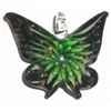 Image 1 : BEAUTIFUL HAND BLOWN GLASS PENDANT!! PENDANT CAME OUT OF SAFE!!