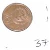 Image 2 : 1994 REPUBLIC DE CABO VERDI 5 ESCUDOS *RARE HARD TO FIND*!! COIN CAME OUT OF SAFE BOX!!