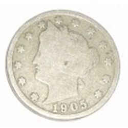 1905 LIBERTY HEAD "V" NICKEL *NICE EARLY GOOD GRADE NICKEL* LIBERTY HEAD NICKEL CAME OUT OF SAFE BOX
