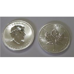 2011 SILVER CANADIAN MAPLE LEAF 1oz .9999 FINE SILVER *MS HIGH GRADE*!!