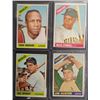 Image 1 : 4 - 1966 Topps Baseball Star Cards  Frank Robinson, Catfish Hunter.