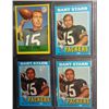 Image 1 : Bart Starr Football Lot (4 cards)    Excellent Condition.