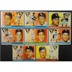 1955 Topps Chicago White Sox Team Lot  Cards.  Nice EX-EM.