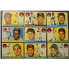 Image 1 : 1955 Topps Cleveland Indians Team Lot (9 Cards) .  Nice EX-EM.