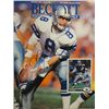 Image 1 : Troy Aikman Autographed Beckett Magazine.