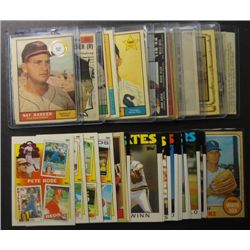 Misc Sports Card Lot (36 cards)  Aaron, Colavito, Koufax, Rose and more.