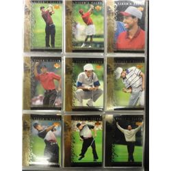 200+ Golf Cards.  Lots of Tiger Woods.