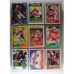 450+ Jerry Rice Cards - Great Mix, Huge Book Value.