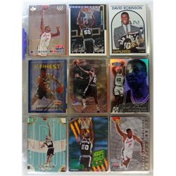 118 David Robinson Cards.