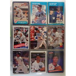 225+ Don Mattingly Cards.