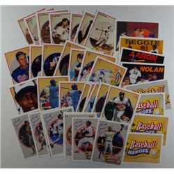 4 Complete Upper Deck Insert Sets.