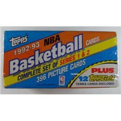 1992 - 93 Topps Basketball Factory Set