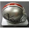 Image 1 : OSU Coach Urban Meyer signed Ohio State Buckeyes mini helmet