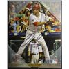 Image 1 : Chase Utley AUTOGRAPHED 8 x 10 Canvas Art Signed, Phillies.