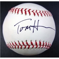 Tom Hanks AUTOGRAPHED Baseball.