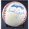 Image 2 : 1990 Chicago Cubs All-star Game Baseball with Brook Jacoby, Indians AUTOGRAPH