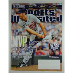 Detroit Tiger Justin Verlander AUTOGRAPHED Sports Illustrated Sept. 19, 2011