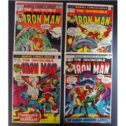 4 IRON MAN Comic Books