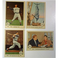 4-1959 Fleer Ted Williams Cards