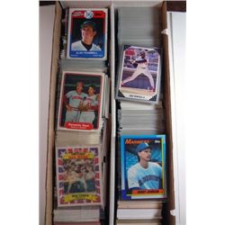 Shoebox of Baseball Cards  1980's & 90's  (Approx. 1000 cards or more)