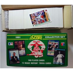 1991 Score & Upper Deck Complete Baseball Sets