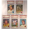 Image 1 : 5 - 1973 TOPPS BASEBALL  PSA   MINT 9.