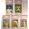 Image 1 : 5 - 1973 TOPPS BASEBALL  PSA   MINT 9.