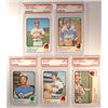 Image 1 : 5 - 1973 TOPPS BASEBALL  PSA   MINT 9.