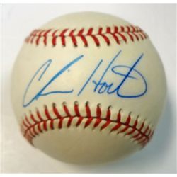 Chris Hoiles Autographed Baseball