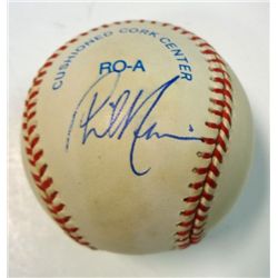 Autographed Baseball Not Identified, Looks like Phil Nievens