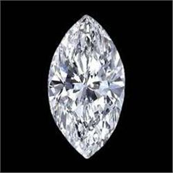 EGL CERT 0.95 CTW MARQUISE DIAMOND H/VS1