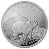 Image 1 : Canadian Silver 1 oz Grizzly Bear