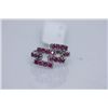 Image 1 : 18.75 CTW RUBY RING .925 STERLING SILVER