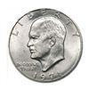 Image 1 : Eisenhower Dollar 1971-S Silver BU