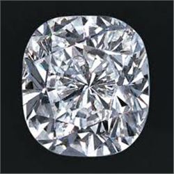 EGL CERT 0.9 CTW CUSHION DIAMOND F/SI1