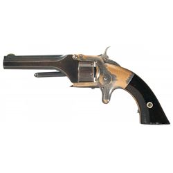 Fine and Exceptionally Rare Smith & Wesson Model Number 1 1st Issue 2nd Type Single Action Revolver 