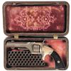 Image 1 : Rare Gutta Percha Cased Smith & Wesson First Model First Issue 2nd Type Revolver