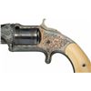 Image 2 : Engraved Smith & Wesson Model 1 1/2 First Issue Revolver with Ivory Grips
