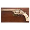 Image 1 : Cased Documented Special Order Factory Engraved By Oscar Young Gold Smith & Wesson New Model 3 Singl
