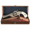 Image 1 : Exceptional Factory Cased Smith & Wesson Model 1 1/2 32 Centerfire Single Action Revolver with Pearl
