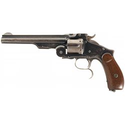 Scarce Smith & Wesson Model 3 Russian Third Model Commercial Reissue Revolver with Factory Letter